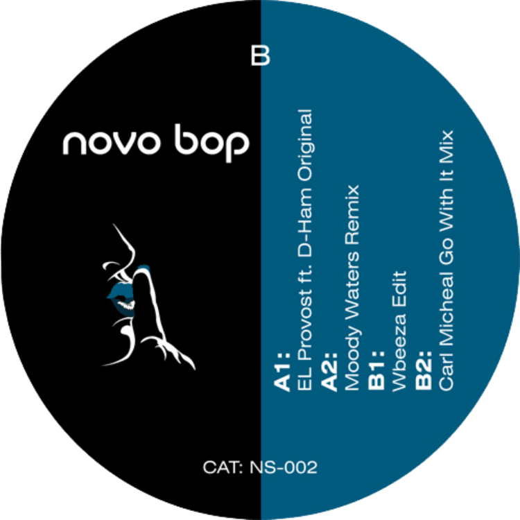 El Prevost ft D.Ham Novo Bop EP Label artwork