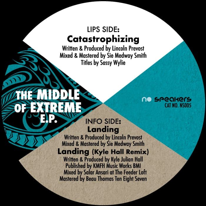 El Prevost The Middle Of Extreme EP Label artwork